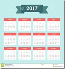 calendario 2017